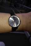 Customer picture of Acctim Women's Bonny Radio Controlled Black Leather Watch 60527