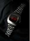 Customer picture of Hamilton American Classic PSR Digital Quartz (40.8mm) Black & Red Display / Stainless Steel Bracelet H52414130